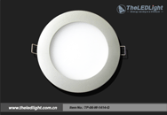 LED light panel round 6W 14.5cm