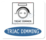 Triac dimming LED light panel